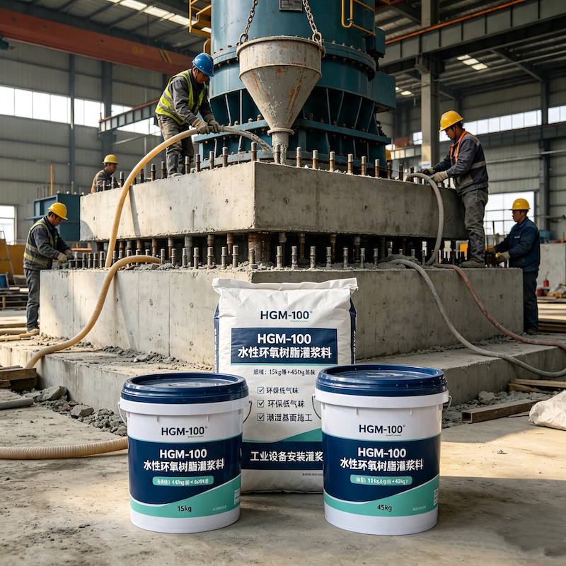 孝感HGM-100水性环氧树酯灌浆料
